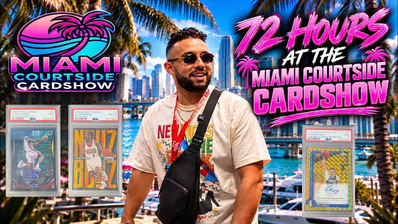 Video of the Day: Marc Franklin TV Works the Courtside Cardshow in Miami From Behind the Dealer's Table
