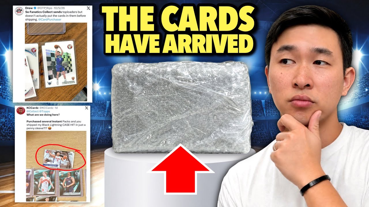 Packman's Topps Instant Packs Finally Arrived. With Raw Cards and No Sell-Back, the Shipping Box Is Part of the Product
