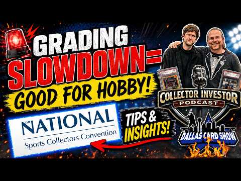 Is PSA's Grading Slowdown Actually Good for the Hobby? — Collector Investor Podcast — Video of the Day