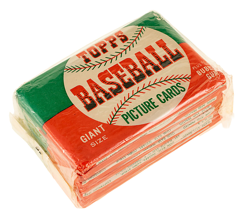 A 40-Cent Brick of 1952 Topps Packs Just Sold for $1,107,000 — and Only 32 Packs Have Ever Been Authenticated