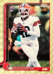Shedeur Sanders Superfractor