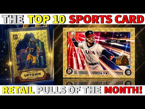 RETAIL IS LOADED! The Top 10 Retail Sports Card Pulls of June 2026 — Video of the Day