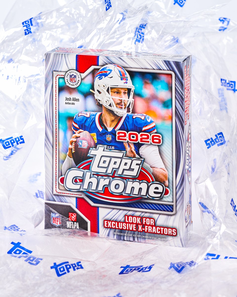 Topps Brings Back Unsealed Mega Boxes for 2026 Chrome Football, and This Time Its Statement Leaves Out Resale