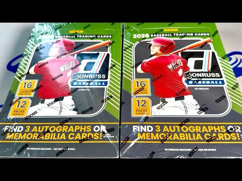 Video of the Day: 2026 Donruss Baseball First Box Break — New Design, New Format