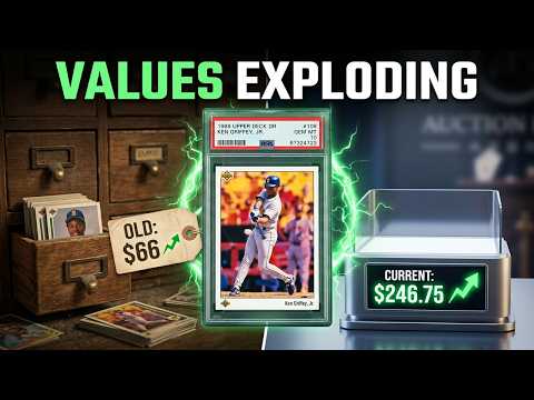 Video of the Day: SOARING Values of 1980s and 1990s Baseball Cards