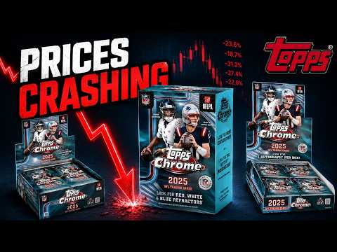 Topps Chrome Football Sealed Prices Are Crashing