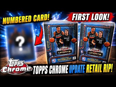 Video of the Day: Topps Chrome Update Basketball — First Look at Retail