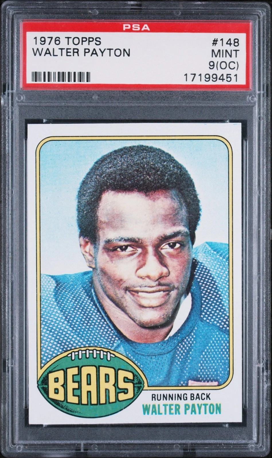1976 Topps #148 Walter Payton RC — Sweetness, the Hall of Famer's Vintage Rookie Card